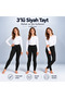 |   Young Girls Thermal Winter Leggings Cotton Black (3 Pieces) - 6