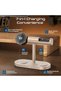 Synergy-Ultra 7-in-1 Qi2.2 25W Magnetic Wireless Charging Station with Strong Magnetic Hold TEC Cooling Fan, Apple Watch Charger, Dual Device Charging and LED Ambient Light Synergy-Ultra.Gold - 3