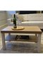 طاولة قهوة بيلاتي أب، خشب البلوط/أوف وايت، 45 × 80 × 45 سم - 8