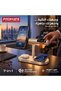 Synergy-Ultra 7-in-1 Qi2.2 25W Magnetic Wireless Charging Station with Strong Magnetic Hold TEC Cooling Fan, Apple Watch Charger, Dual Device Charging and LED Ambient Light Synergy-Ultra.Gold - 7