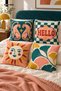 Colorful Double-Sided Digitally Printed Set of 4 Duvet Covers - 43X43 cm - 3