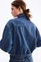 Oversized denim jacket