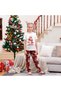 Family Christmas Pjs Matching Sets Baby Christmas Matching Jammies for Adults and Kids Holiday Xmas Sleepwear Set (Baby) - 5