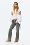 Flared Ultra Low Waist Jeans - 2
