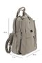 , Women's Backpack 163441Z19A Gray - 2