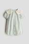 Cotton muslin romper suit - 2