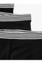 Cotton Comfortable Fit Striped Elastic 3-Piece Boxer Set - 4