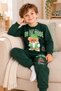 Boy's Printed Tracksuit Set - 3