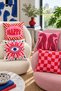 Colorful Double-Sided Digitally Printed Set of 4 Duvet Covers - 43X43 cm - 2