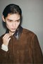 Collared suede jacket - 3
