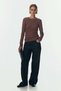 Long-sleeved jersey top - 3