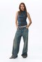Draped crinkled top - 4