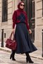 Baklava Pattern Sweater Claret Red Hm2976