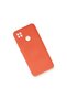 غلاف هاتف Xiaomi Redmi 9c مصنوع من السيليكون المخملي الداخلي - برتقالي - 2