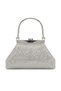 3516 silver women's evening bag - 2
