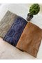 Hijab Cotton Soft Textured New Big Loop Pattern Jacquard Shawl Set of 3 and Makeup Mirror - 3