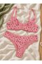 Cotton Comfort Stretch Underwire Cotton Bra Panties Underwear Set - 3