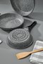 Stoneluxe 3-Piece Cast Iron Pan Set - 2