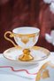 Hxf-08420 Bellandi 6-Piece Porcelain Coffee Cup Set 100 ml