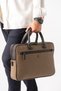 Canvas Fabric Hand Shoulder Bag Laptop Bag Briefcase - 2