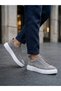 Ba0581 Men's Sneaker Daily Casual Sports Shoes Gray Suede White Sole - 5