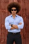 Men's Classic Stylish Long Classic Buttoned A.Blue Shirt - 5