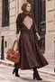 Pullover mit Baklava-Muster, braun, HM2976 - 5