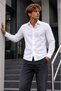 Men's Classic Collar White Premium Shirt - 6
