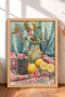6 Piece Citrus Still Life Paintings Framed Art Set Italy Posters Wall Decor Sixit27 - 4