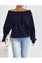 Women's Drawstring Adjustable Collar 100% Cotton Sweatshirt