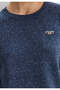 Women's 3-Thread Ribbed Navy Blue Tracksuit Set - Sistan - 3