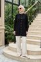 Buttoned Front Knitwear Cardigan 300 Black - 2