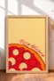 6 Piece Italian Market Delicacies Framed Painting Set Italy Posters Wall Decor Sixit45 - 3
