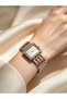 Ferrucci̇-(Gold& Silver) Rib Model Women's Wrist Watch - 2