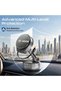 RevoMount-25R 25W Qi2.2 Magnetic Car Charger Mount with 1m Retractable USB-C Cable, N52 Magnetic Hold, Adjustable Rotating Base, Gel Suction Cup for Dashboard, Windshield and Desk - 6
