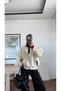 Women's Printed Plush Sweatshirt |   Women's Soft Textured Printed Sweatshirt - 8