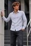 Men's Classic Collar Gray Premium Shirt - 5