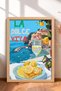 6 Piece Arched Terrace and Courtyard Framed Painting Set Italy Posters Wall Decor Sixit47 - 2