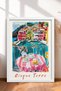 6 Piece Bella Italia Framed Painting Set Italy Posters Living Room Kitchen Gallery Wall Sixmx16 - 2