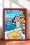 6 Piece Arched Terrace and Courtyard Framed Painting Set Italy Posters Wall Decor Sixit47 - 2