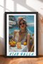 6 Piece Lemonade and Oysters Framed Painting Set Italy Posters Wall Decor Sixmx29 - 2