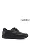 Men's Black Lace-Up Genuine Leather Shoes