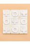 White Adel Marble Tic-Tac-Toe Game - 3