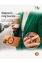 HU Snap.Hold.Go Magnetic Phone Grip Stand – Ultra Thin MagSafe Compatible Phone Holder with Strong N52 Magnet, 360° Rotation & 180° Foldable Ring for iPhone & Smartphones