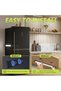 30cm Under Cabinet Lights with Digital Display,52 LED Rechargeable Motion Sensor Light Indoor,3 Colo - 7