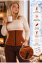 Camel Hair Wool Corset Girdle - Woolen Support That Helps Keep the Waist Warm - 6