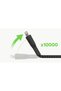 كابل شحن سريع مضفر من نوع Lightning إلى USB-A بطول 1 متر باللون الأسود - 5