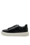 Genuine Leather Sneakers for Men: Everyday, Comfortable, Casual Black/White Shoes