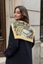 Bridge and Nature Landscape Pattern Collar Shoulder Scarf 60X55 cm - 2