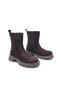 Genuine Suede Leather Brown Women's Boots